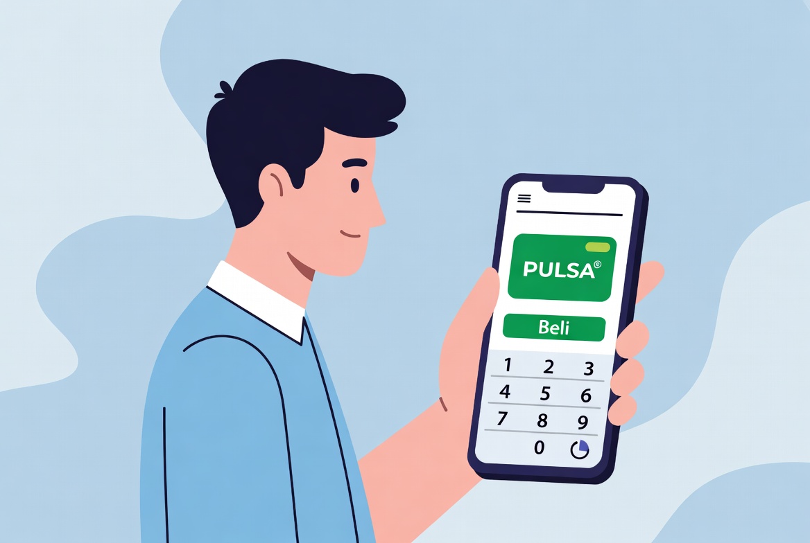 Tempat praktis beli pulsa kapan saja