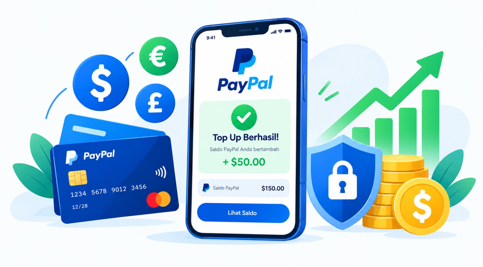 Cara Mudah Top Up Saldo PayPal untuk Transaksi